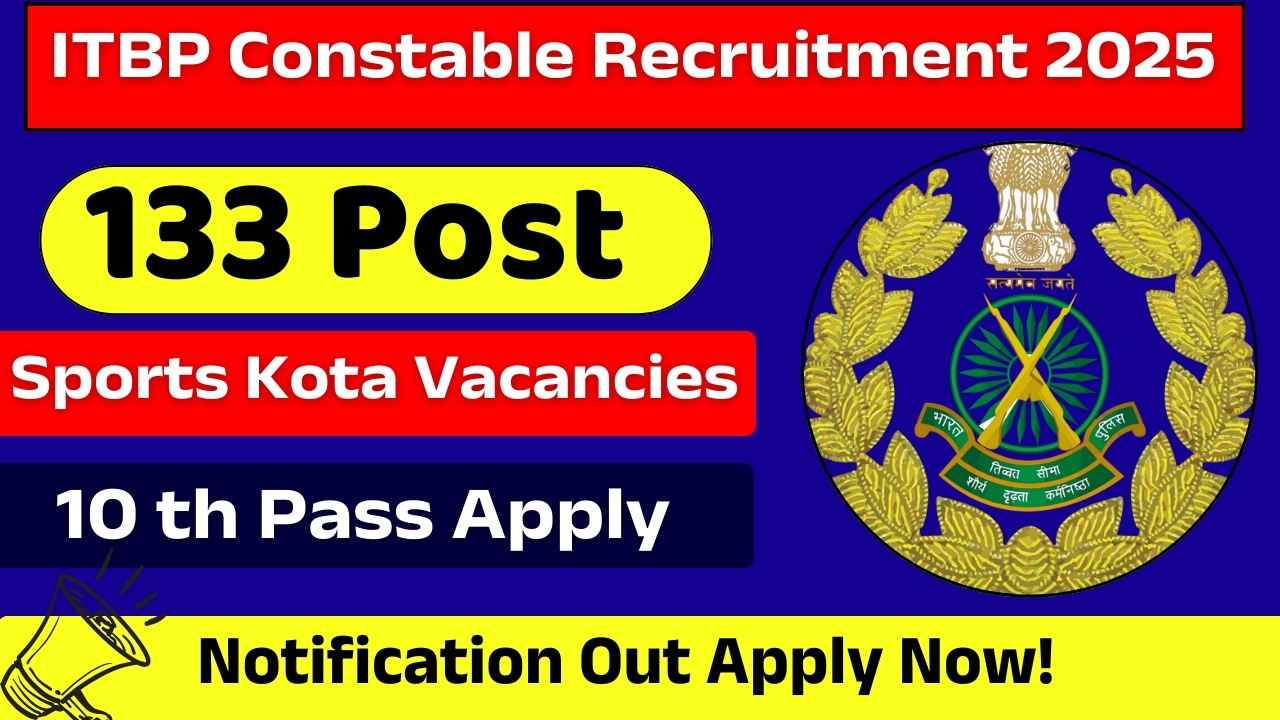 ITBP Constable Recruitment