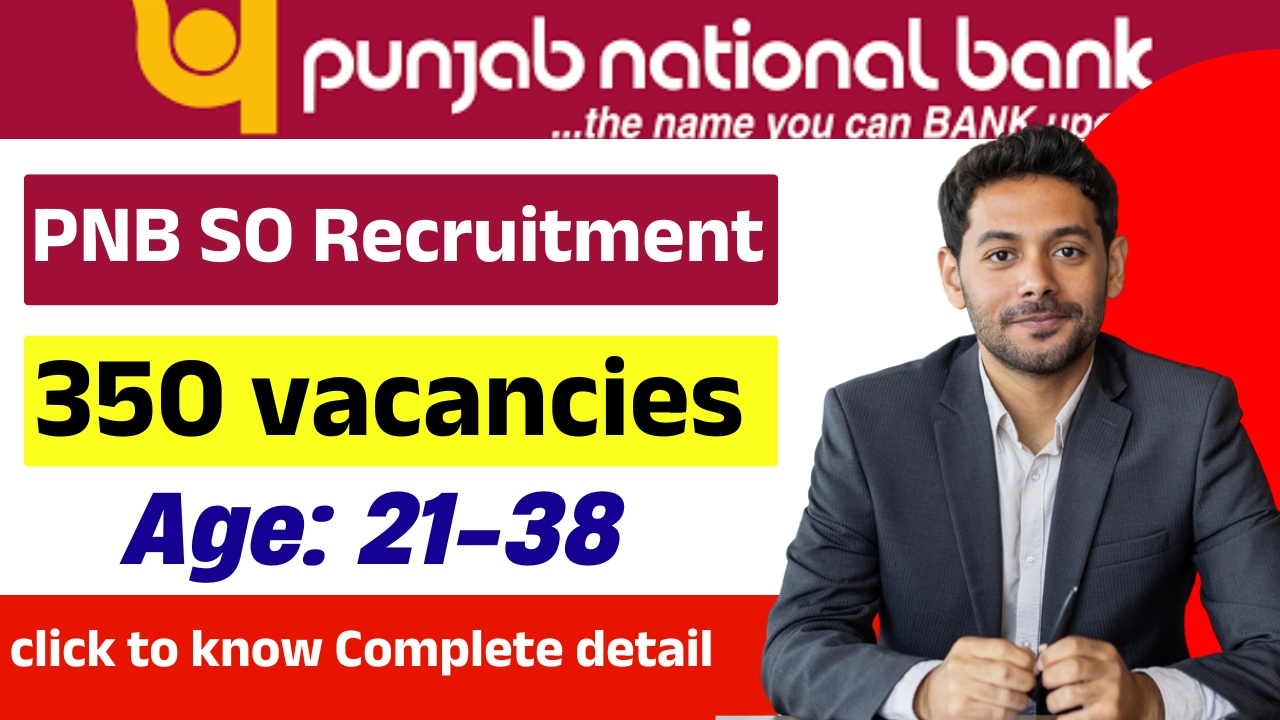 PNB SO Recruitment 2025