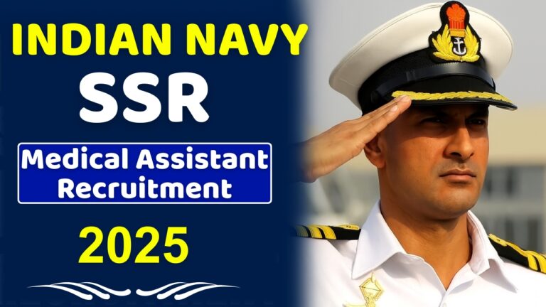Indian Navy SSR Medical Assistant Recruitment 2025