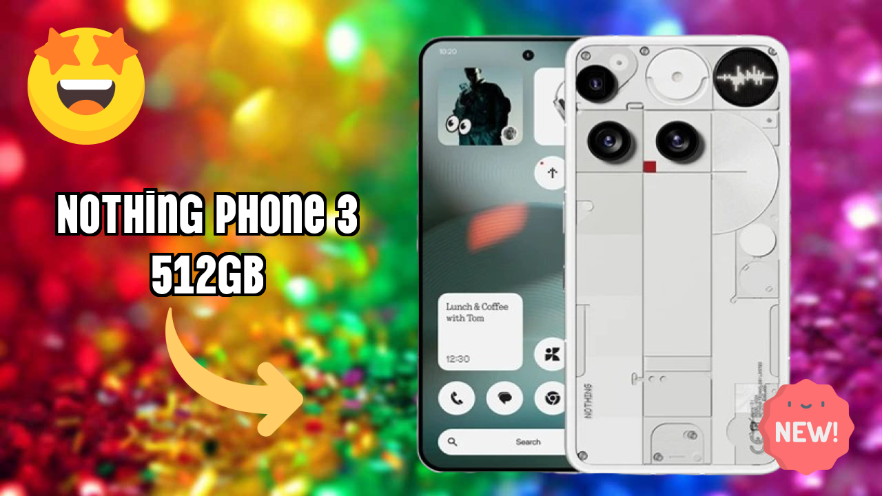 Nothing Phone 3 512GB Battery Life: 5150 MAh Charging Time