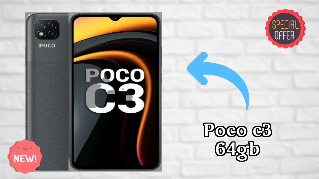 POCO C3 64GB Display Review: IPS LCD Screen Size