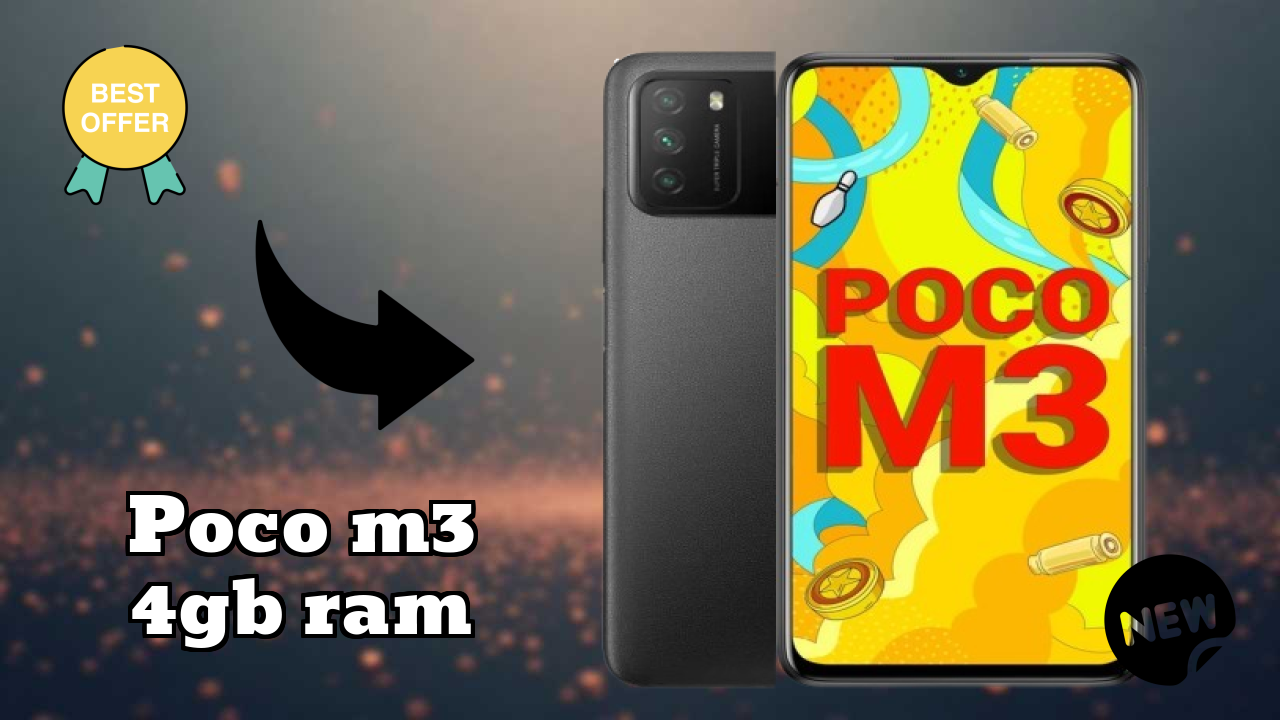 POCO M3 4GB RAM Battery Life: 6000 MAh How Long Lasts