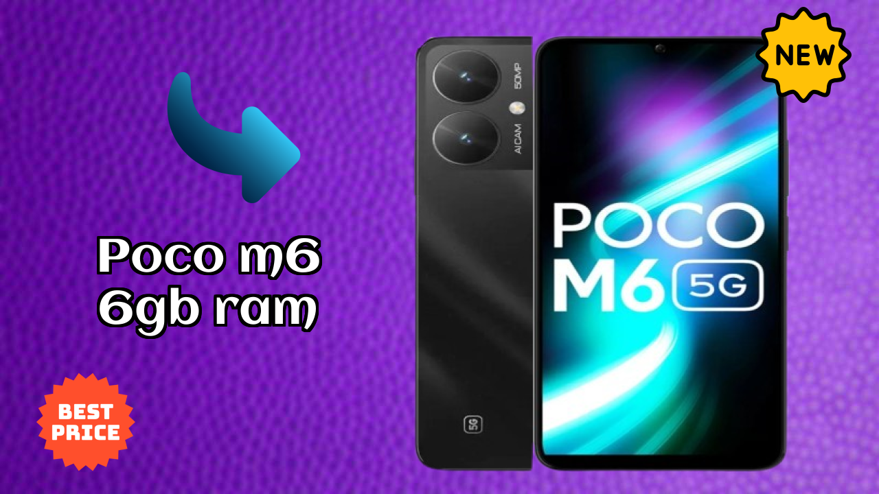 POCO M6 6GB RAM Gaming Benchmarks: MediaTek Dimensity 6100 Plus Tested