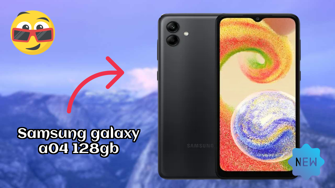 Samsung Galaxy A04 128GB Price Drop: Now Just ₹8,149 Available